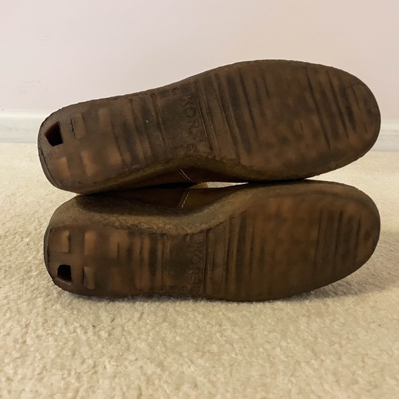 Michael Kors Brown Suede Shearling Tall Boots - Picture 3 of 12